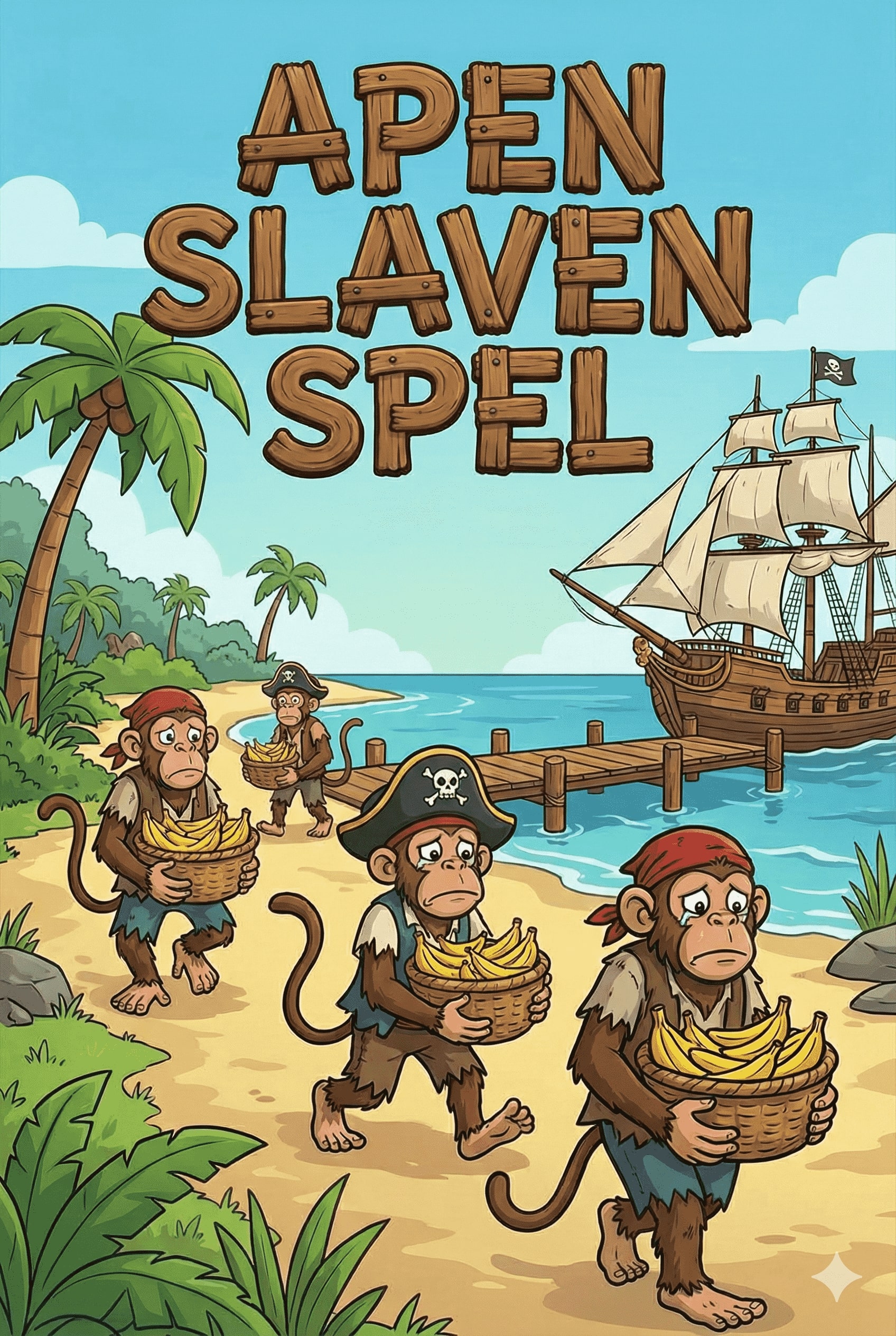 Apen Slaven Spel Cover